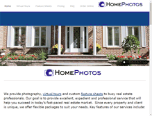 Tablet Screenshot of homephotos.ca